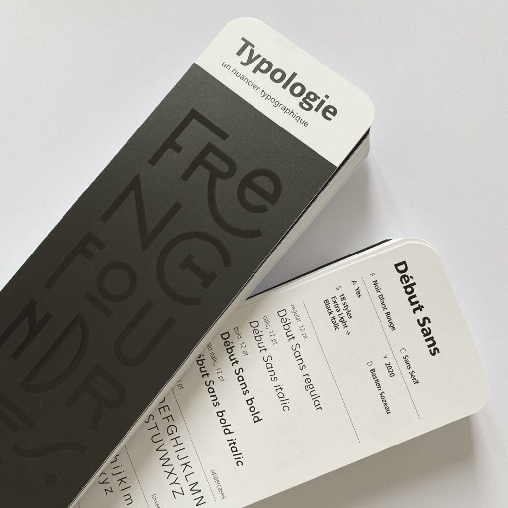 Typologie – Studio Recto Verso