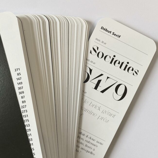 Typologie – Studio Recto Verso