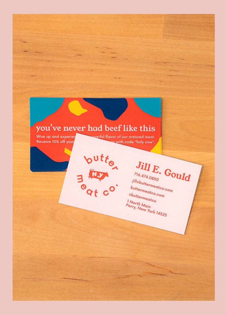 butter meat co. stationary