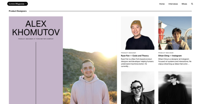 Lovers Magazine – logo