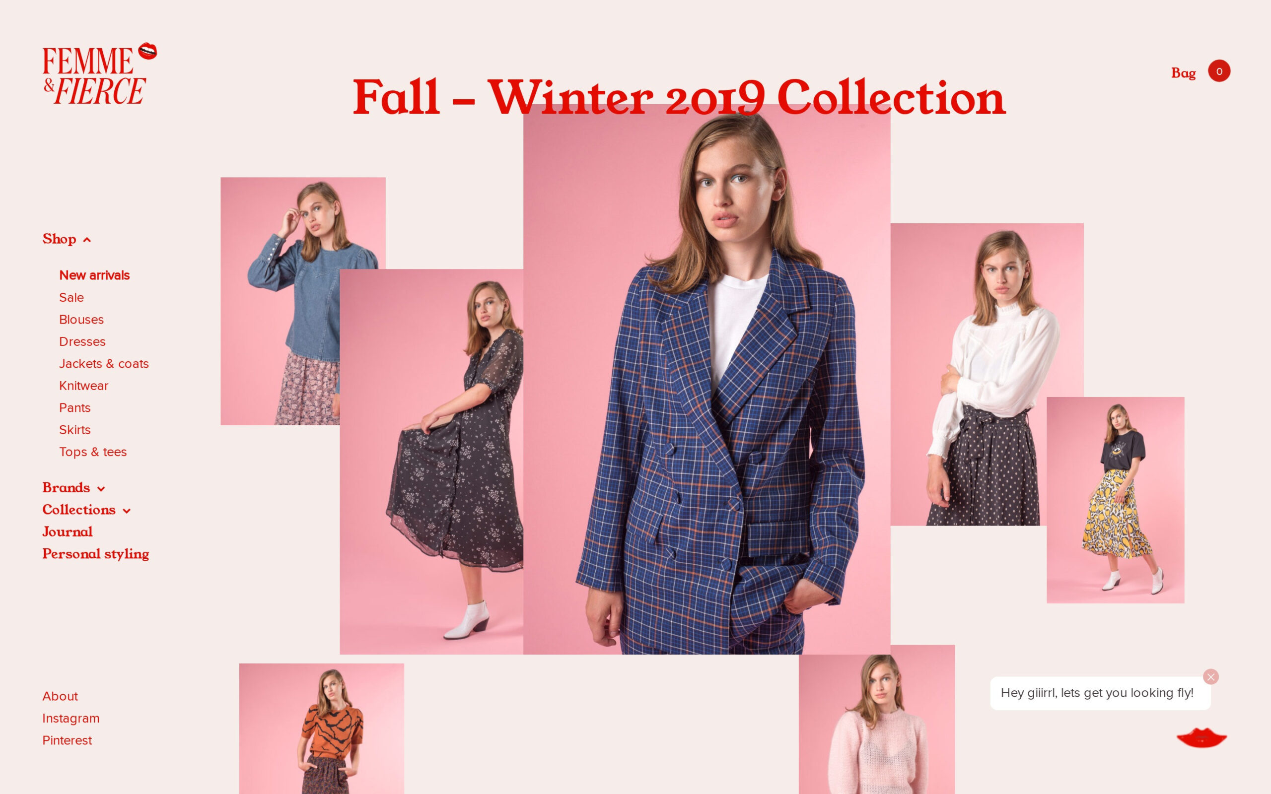 Femme & Fierce – website